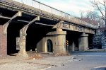 Former LV overpass over Rt 611.